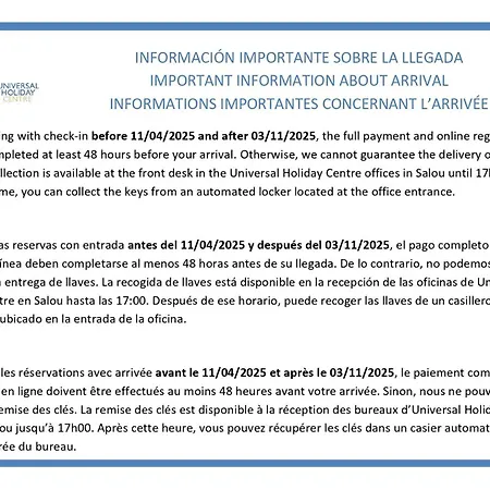Uhc Anagabu Family Complex Apartment Salou